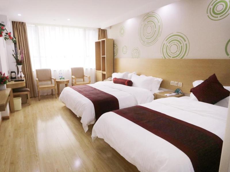 Greentree Inn Zhejiang Jiaxing West Zhongshan Road Vintage Car Building Express Hotel Exterior foto